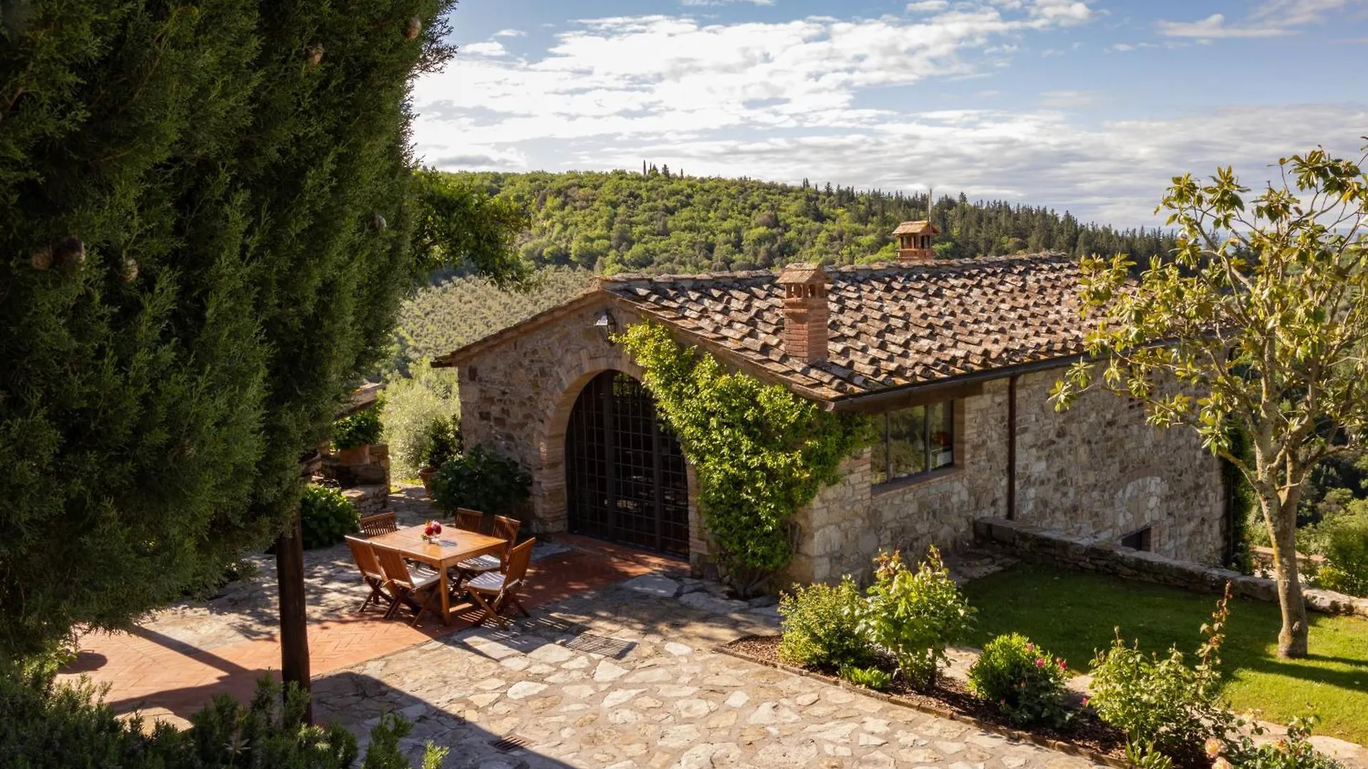 Ferienhaus Villa Cipressini Castellina in Chianti Italien