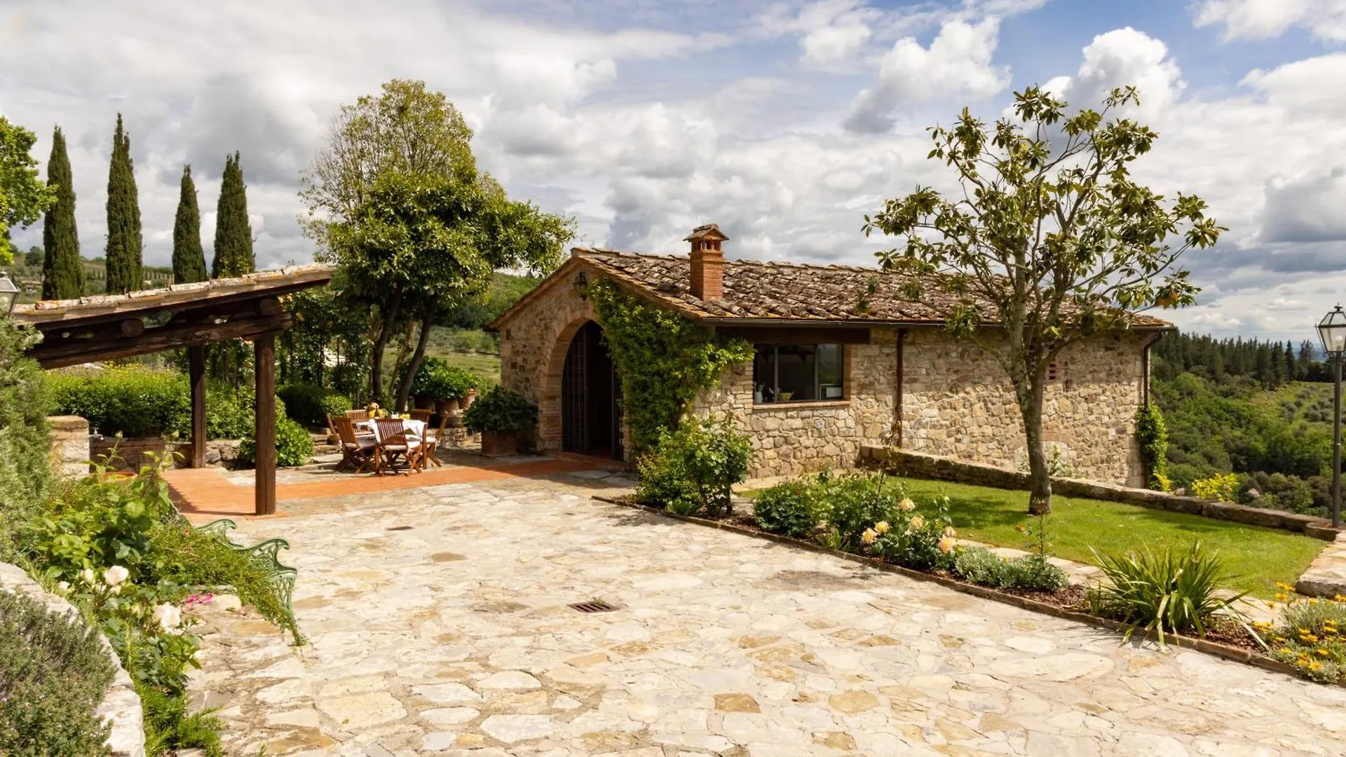 Villa Cipressini Castellina in Chianti Ferienhaus